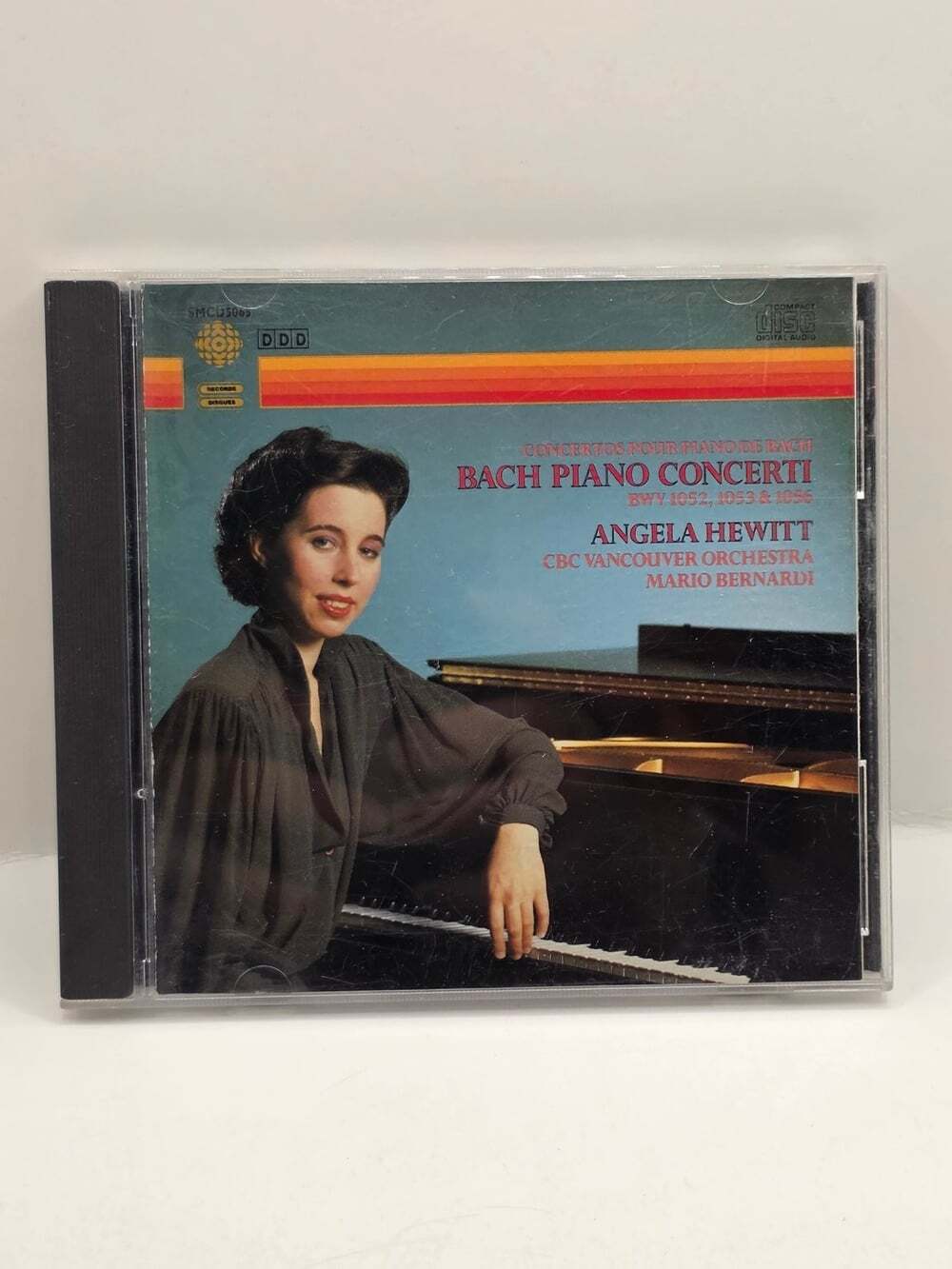 Angela Hewitt - Bach Piano Concerti CD 1987 DDD Classical CBC Records